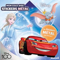 Disney 100 disney - mon colo avec stickers metal