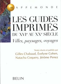 Les Guides  imprimés du XVIe au XXe siècle