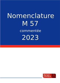 Nomenclature M57 commentée (édition 2023)