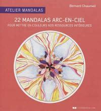 Atelier mandalas - 22 mandalas arc-en-ciel