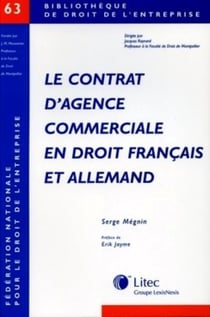 Le contrat d agence commerciale en droit francais et allemand