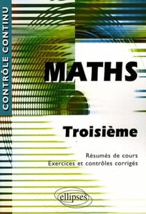 Contrôle continu : Mathématiques, 3ème