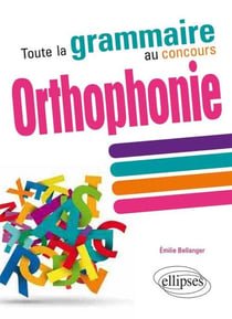Toute la grammaire aux concours d'orthophonie