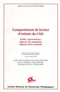 Comportement de lecteur d'enfants du CM2 : Profils, influence des animations, influence de la contrainte