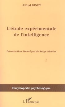L'étude expérimentale de l'intelligence