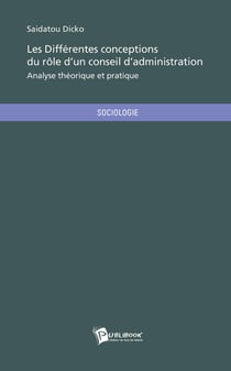 Les différentes conceptions du rôle d'un conseil d'administration - analyse théorique et pratique