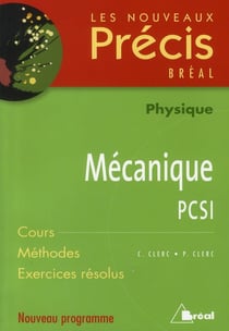 Précis mécanique PCSI