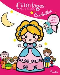 Coloriages sans dépasser : Cendrillon