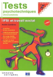 Tests psychotechniques chronométrés - ifsi et travail social