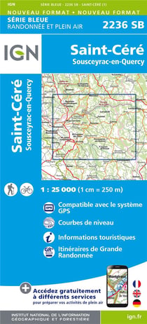 2236Sb Saint-Céré.Sousceyrac.