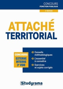 Attaché territorial - catégorie a (3e édition)