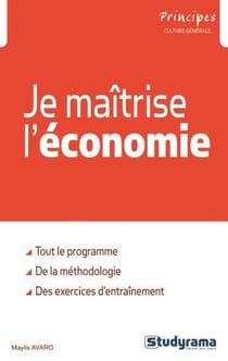 Je maîtrise l'économie