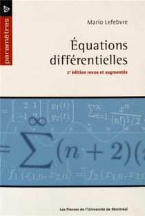Equations differentielles, 2e ed. - 2e edition revue et augmentee