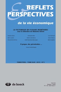Reflets et perspectives de la vie économique n.2010/4 - la tectonique des plaques monétaires