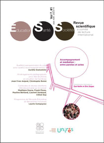 Revue education, sante, societes, vol. 7, no.1 - accompagnement et mediation : entre paroles et acte