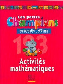 Les petits Champions/Activités mathématiques - Moyenne section