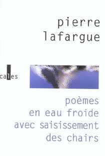 Poemes en eau froide avec saisissement des chairs