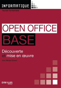 Open office base - découverte et mise en oeuvre - livre de l'élève
