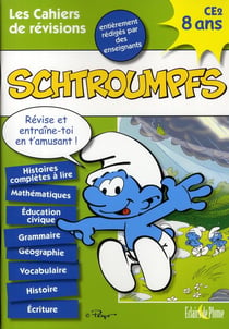 LES CAHIERS DE VACANCES SCHTROUMPFS CE2. 8 ANS