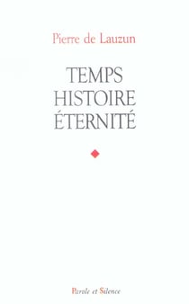 Temps, histoire, eternite