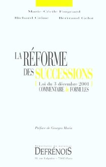 La reforme des successions