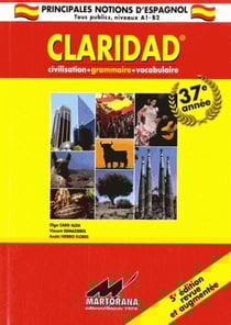 Claridad : grammaire, civilisation, vocabulaire (5e édition)