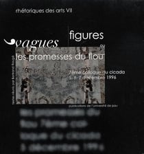 Vagues figures ou les promesses du flou - 7ème colloque du cicada, 5,6,7 décembre 1996
