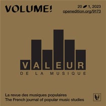 Volume ! n.20/1 : La valeur de la musique