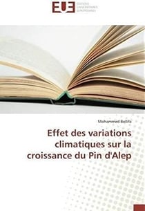 Effet des variations climatiques sur la croissance du pin d'alep