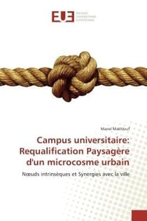 Campus universitaire: Requalification Paysagere d'un microcosme urbain : Noeuds intrinsEques et Synergies avec la ville