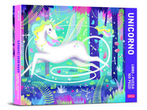La licorne - livre et puzzle de 100 pièces