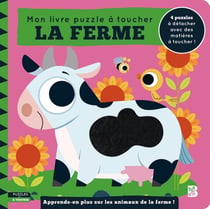 Mon livre puzzle à toucher : La ferme