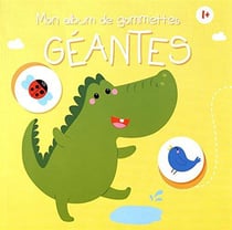 Mon album de gommettes géantes - 1+