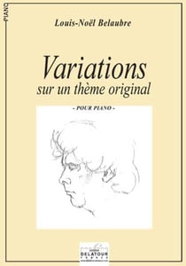 Variations sur un thème original pour piano