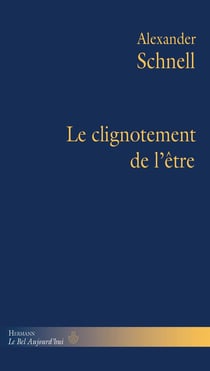 Le clignotement de l'être