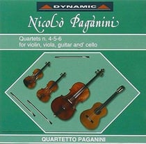 Quartets n. 4-5-6 for violin, viola, guitar and cello