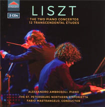 Concertos pour piano n°1 et n°2 - 12 études d'exécution transcendante