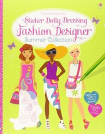 FASHION DESIGNER SUMMER COLLECTION - STICKER DOLLY DRESSING