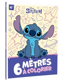 Stitch - 6 mètres à colorier - Frise à déplier - Disney