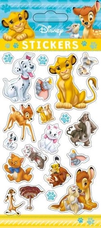 Classique animaux - sticker sheet puffy