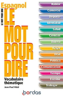 Espagnol - vocabulaire thématique