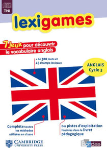 Lexigames - anglais - cycle 3 - cd-rom (édition 2011)