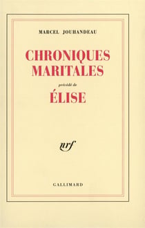 Chroniques maritales / elise