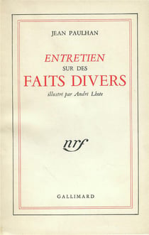 Entretien sur des faits divers