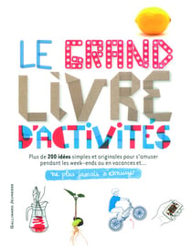 Ne plus jamais s'ennuyer : le grand livre d'activités