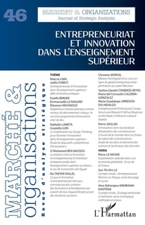 Revue Marché et organisations : entrepreneuriat et innovation dans l'enseignement supérieur