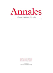 Annales. histoire, sciences sociales - vol. 67 (3/2012)