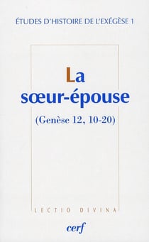 La soeur-épouse (Genèse 12, 10-20)