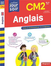 Cahier du jour / cahier du soir : anglais - CM2