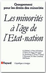Les minorités à l'âge de l'etat-nation